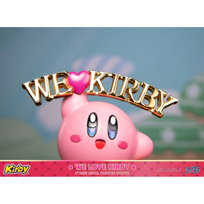 First 4 Figures Kirby We Love Kirby Diecast Statue