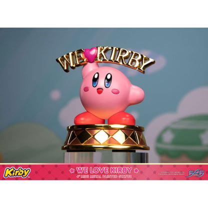First 4 Figures Kirby We Love Kirby Diecast Statue