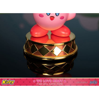 First 4 Figures Kirby We Love Kirby Diecast Statue