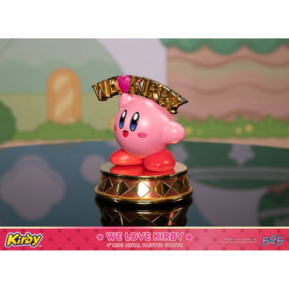 First 4 Figures Kirby We Love Kirby Diecast Statue