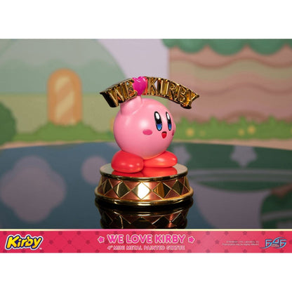First 4 Figures Kirby We Love Kirby Diecast Statue