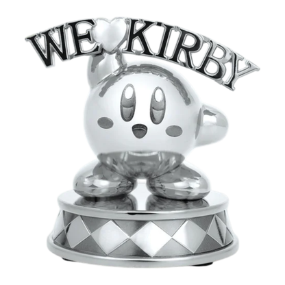 First 4 Figures Kirby We Love Kirby Diecast Statue [Silver Version]