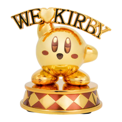First 4 Figures Kirby We Love Kirby Diecast Statue [Gold Version]