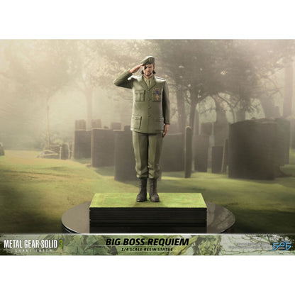 First 4 Figures Metal Gear Solid 3: Snake Eater Big Boss Requiem 1:4 Statue