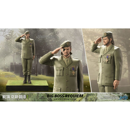 First 4 Figures Metal Gear Solid 3: Snake Eater Big Boss Requiem 1:4 Statue