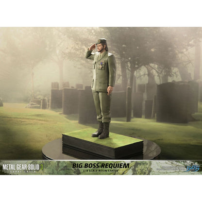 First 4 Figures Metal Gear Solid 3: Snake Eater Big Boss Requiem 1:4 Statue