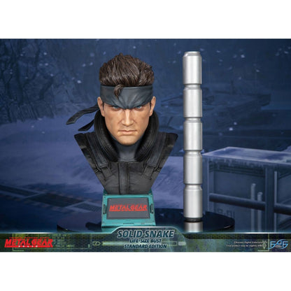 First 4 Figures Metal Gear Solid Solid Snake Life Size Bust