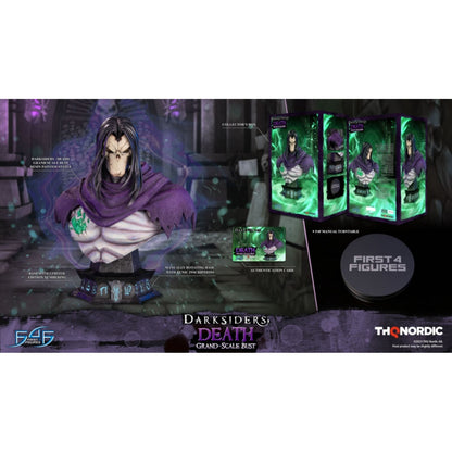First 4 figures Darksiders Death Grand Scale Bust