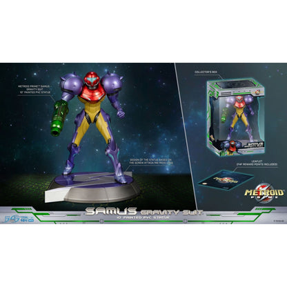 First 4 Figures Metroid Prime Samus Gravity Suit PVC Statue