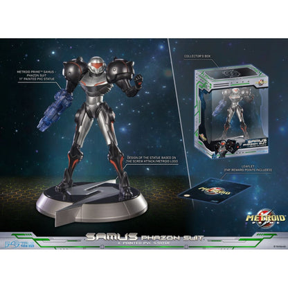First 4 Figures Metroid Prime Samus Phazon Suit PVC Statue