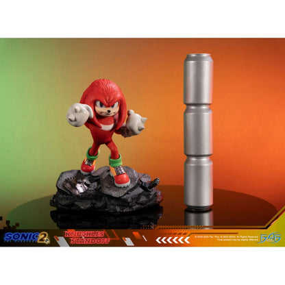 First 4 Figures Sonic The Hedgehog 2 Knuckles Standoff Statue