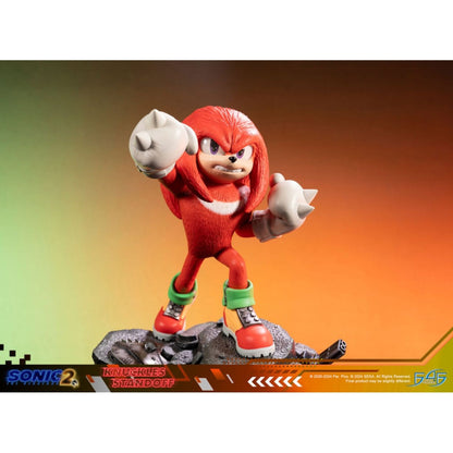 First 4 Figures Sonic The Hedgehog 2 Knuckles Standoff Statue