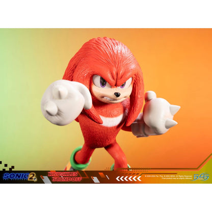 First 4 Figures Sonic The Hedgehog 2 Knuckles Standoff Statue