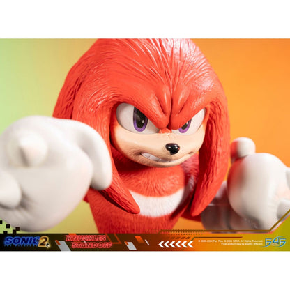 First 4 Figures Sonic The Hedgehog 2 Knuckles Standoff Statue