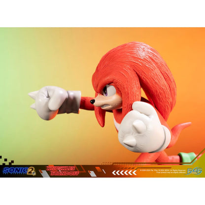 First 4 Figures Sonic The Hedgehog 2 Knuckles Standoff Statue