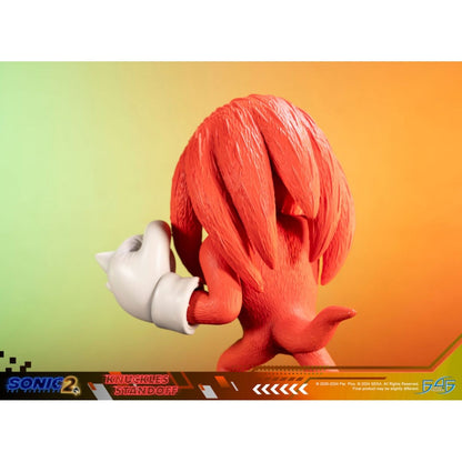 First 4 Figures Sonic The Hedgehog 2 Knuckles Standoff Statue