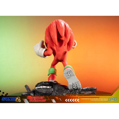 First 4 Figures Sonic The Hedgehog 2 Knuckles Standoff Statue
