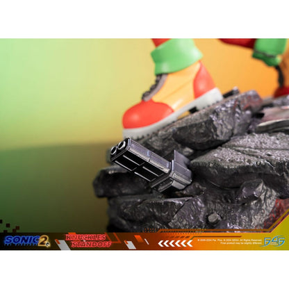 First 4 Figures Sonic The Hedgehog 2 Knuckles Standoff Statue