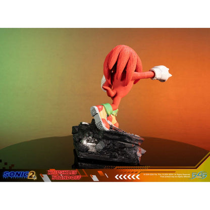 First 4 Figures Sonic The Hedgehog 2 Knuckles Standoff Statue