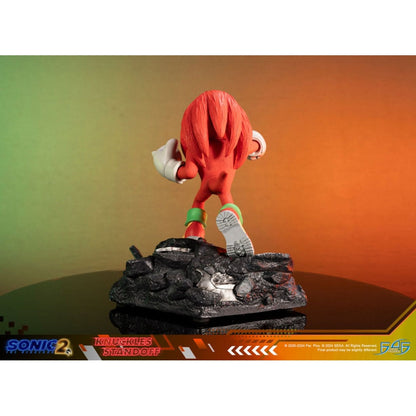 First 4 Figures Sonic The Hedgehog 2 Knuckles Standoff Statue