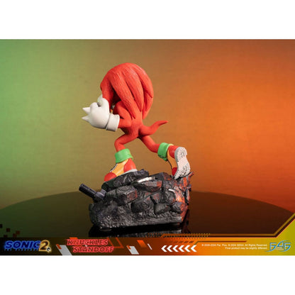 First 4 Figures Sonic The Hedgehog 2 Knuckles Standoff Statue