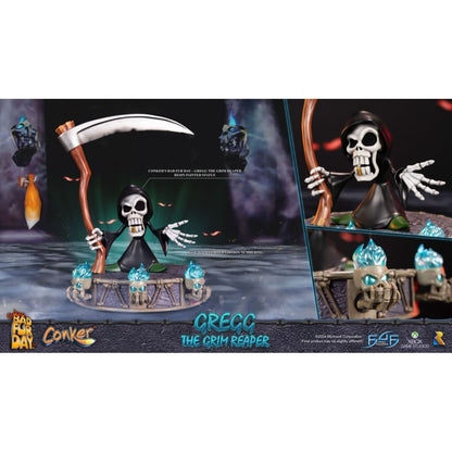 First 4 Figures Conker's Bad Fur Day Gregg The Grim Reaper Statue