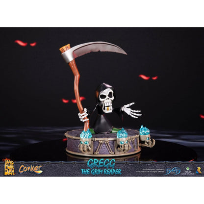 First 4 Figures Conker's Bad Fur Day Gregg The Grim Reaper Statue