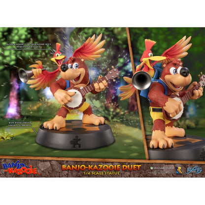 First 4 Figures Banjo Kazooie Banjo Kazooie Duet 1/4 Scale Statue
