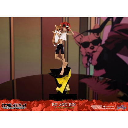 First 4 Figures Cowboy Bebop Ed & Ein 1:8 Scale Statue