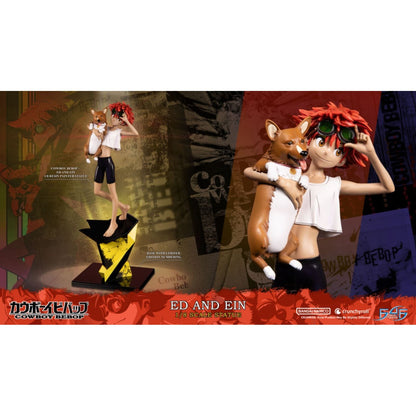 First 4 Figures Cowboy Bebop Ed & Ein 1:8 Scale Statue