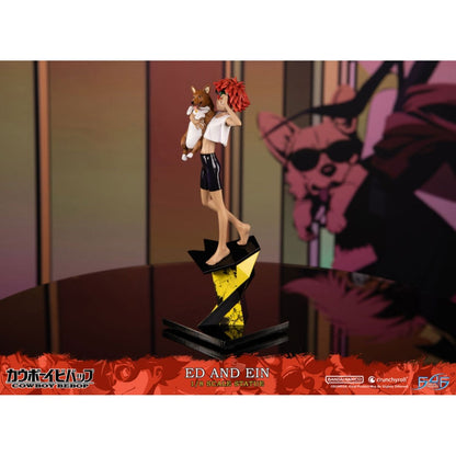 First 4 Figures Cowboy Bebop Ed & Ein 1:8 Scale Statue
