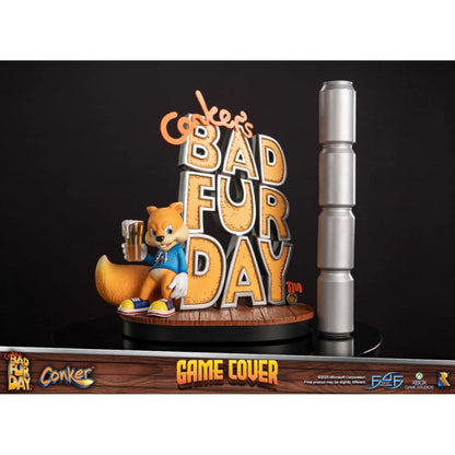First 4 Figures Conker's Bad Fur Day Game Cover Resin Statue