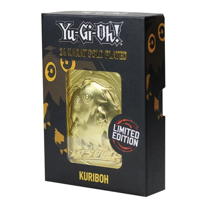 Fanattik Yu Gi Oh! Kuriboh 24K Gold Card
