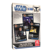 Cartamundi Star Wars: The Clone Wars 3 Card Match (Tuckbox)