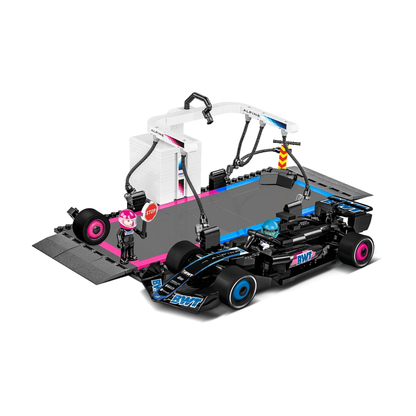 Cobi Action Town BWT Alpine F1 Pit Stop Car Construction Set (490 Pieces)