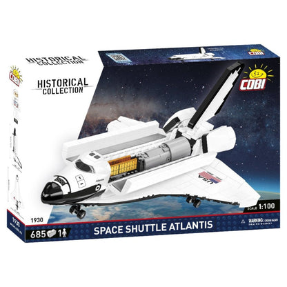 Cobi Cobi Space Shuttle Atlantis Model (685 Piece Kit)