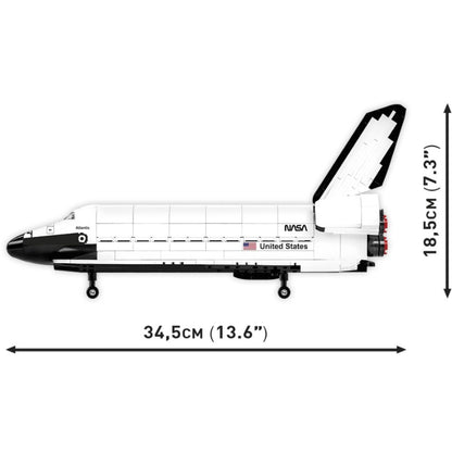 Cobi Cobi Space Shuttle Atlantis Model (685 Piece Kit)