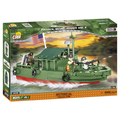 Cobi Vietnam War Patrol Boat River MkII (618 Piece Kit)