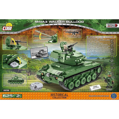 Cobi Vietnam War Walker Build M41A3 (625 Piece Kit)