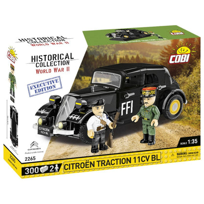 Cobi World War 2 1938 Citroen Traction 11C (298 Piece Kit)