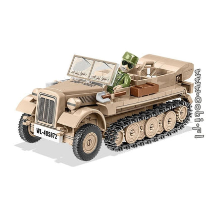Cobi World War 2 SD KFZ 10 Demag D7 (283 Piece Kit)