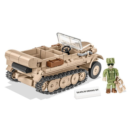 Cobi World War 2 SD KFZ 10 Demag D7 (283 Piece Kit)
