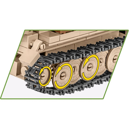 Cobi World War 2 SD KFZ 10 Demag D7 (283 Piece Kit)