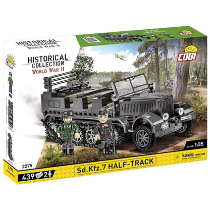 Cobi World War 2 Sd.Kfz.7 Half Track (439 Piece Kit)