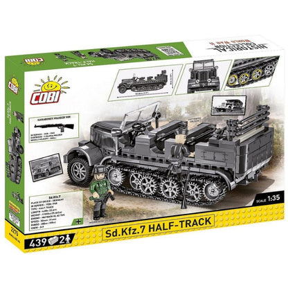 Cobi World War 2 Sd.Kfz.7 Half Track (439 Piece Kit)