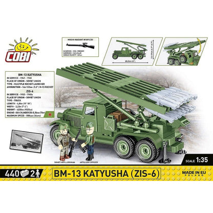 Cobi World War 2 BM 13 Katyusha Rocket Launcher 450 Pcs