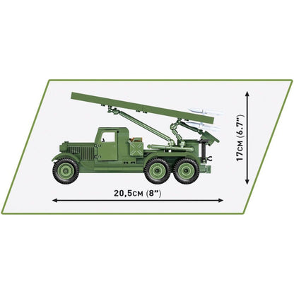 Cobi World War 2 BM 13 Katyusha Rocket Launcher 450 Pcs
