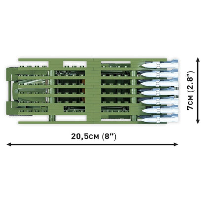 Cobi World War 2 BM 13 Katyusha Rocket Launcher 450 Pcs