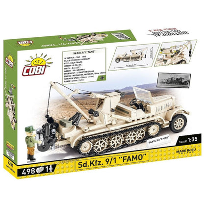 Cobi World War 2 Sd.Kfz. 9/1 "Famo" Half Track (502 Piece Kit)