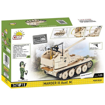 Cobi World War 2 Sd.Kfz. 138 Marder III Ausf.M (363 Piece Kit)